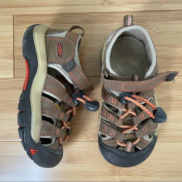 Keen Brown and Orange Newport H2 Sandal - 10